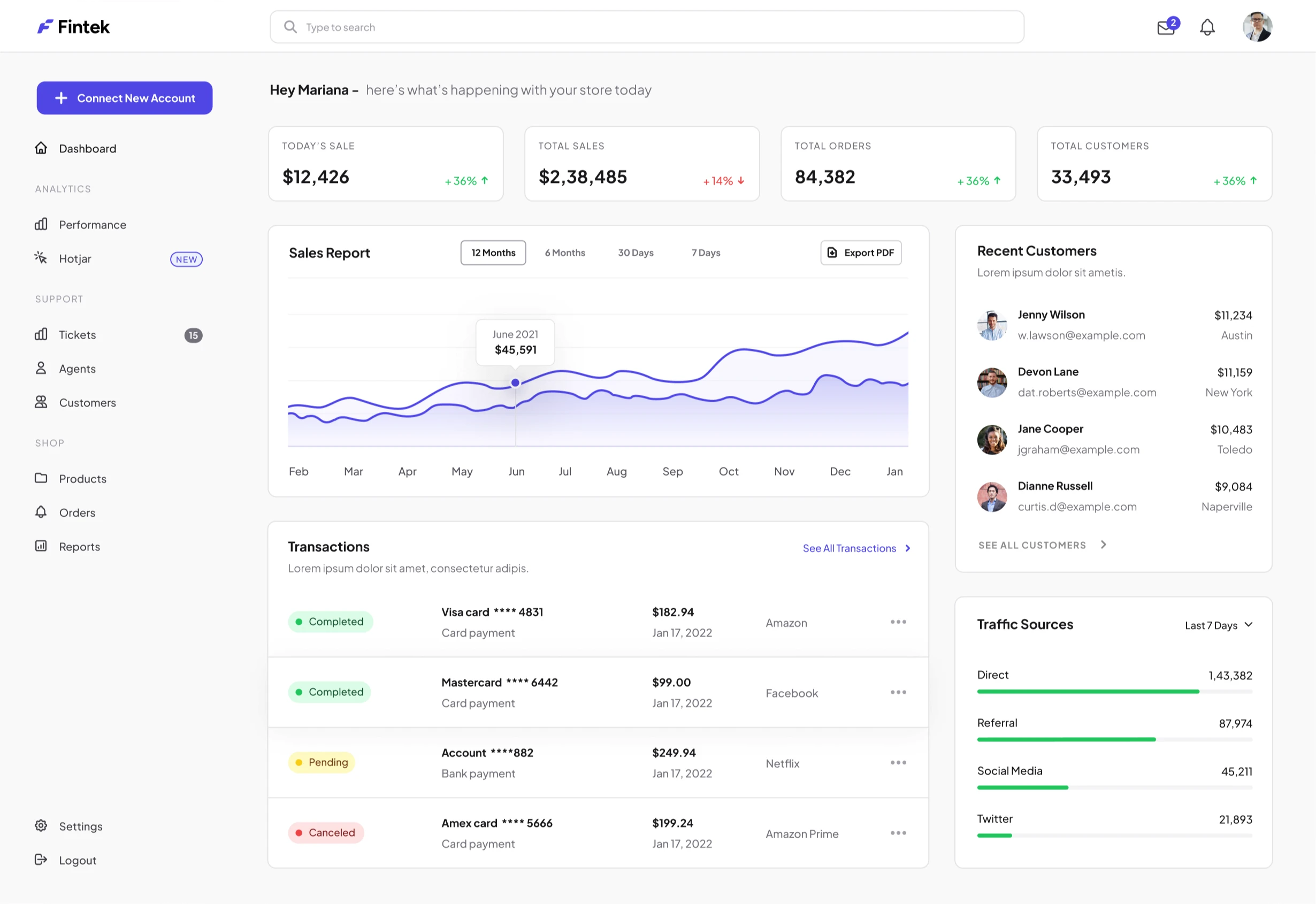 Dashboard