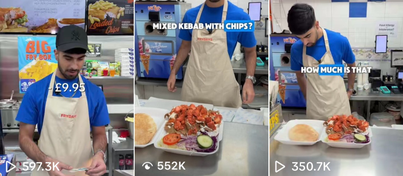 Tiktok videos with thousands of views