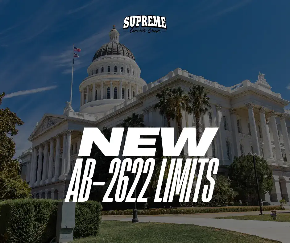 AB-2622 new 2025 limits