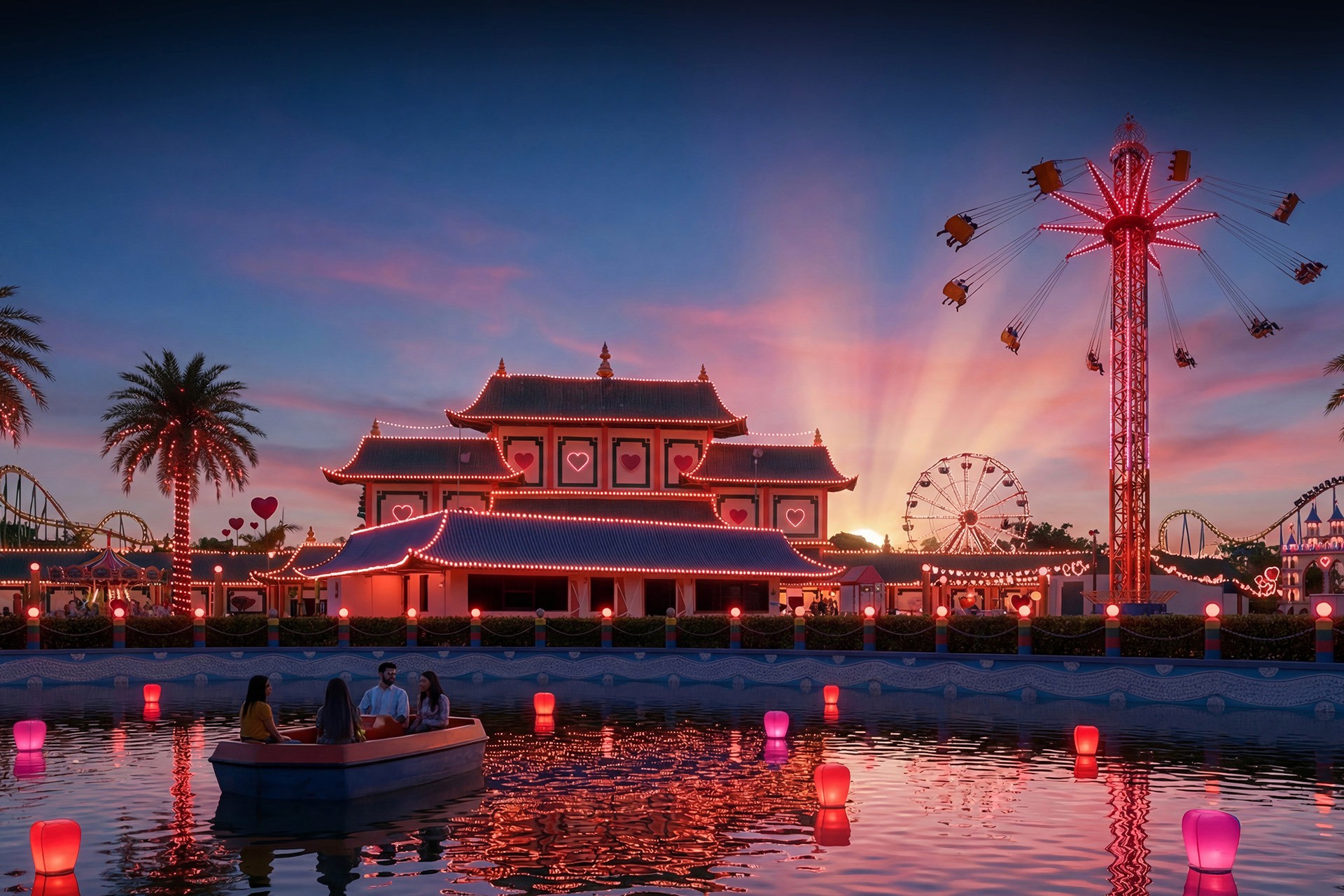 Sunlit orange armchair beside sheer curtains, wooden floor.