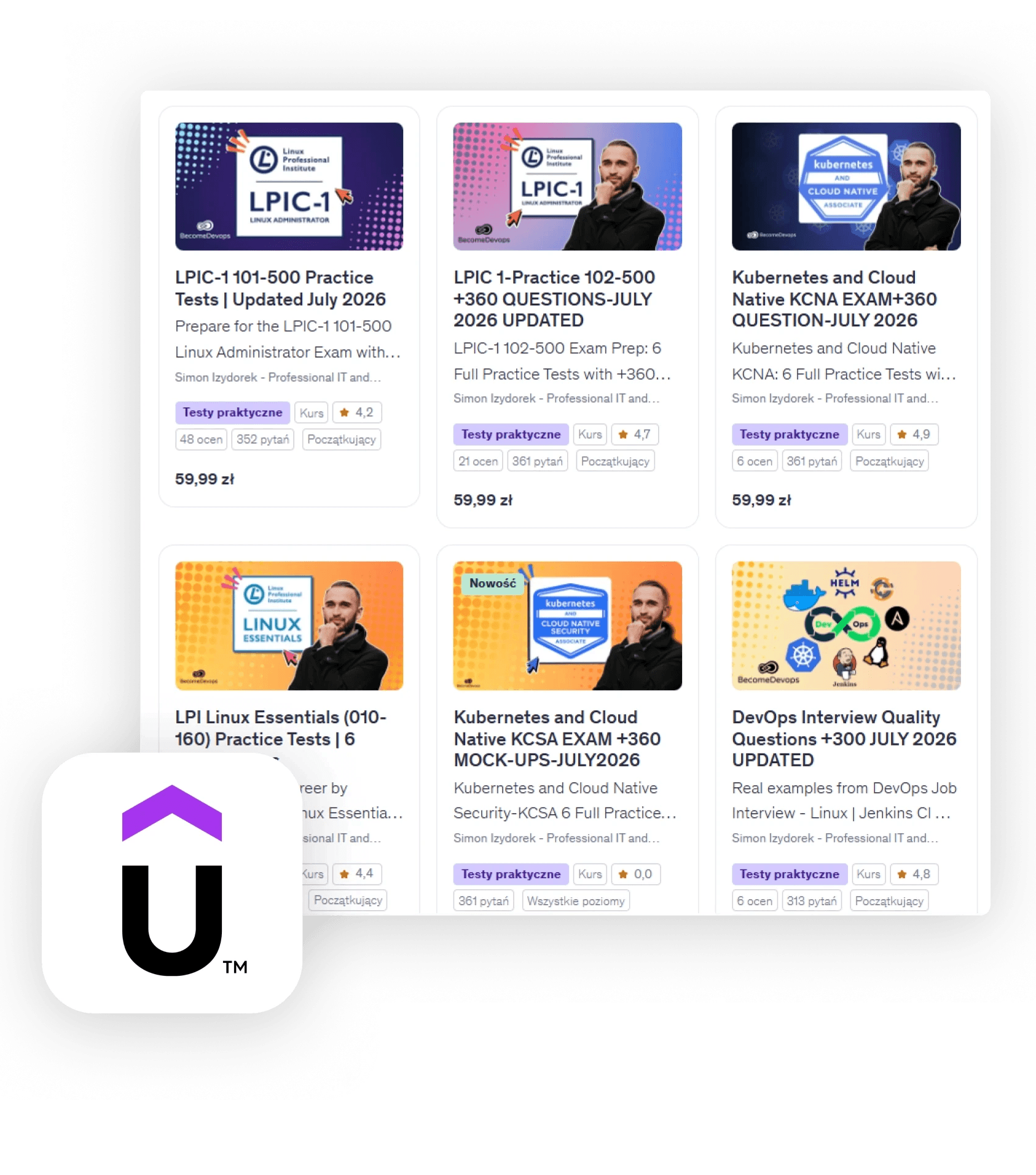 BecomeDevops training and technical content featured on Udemy