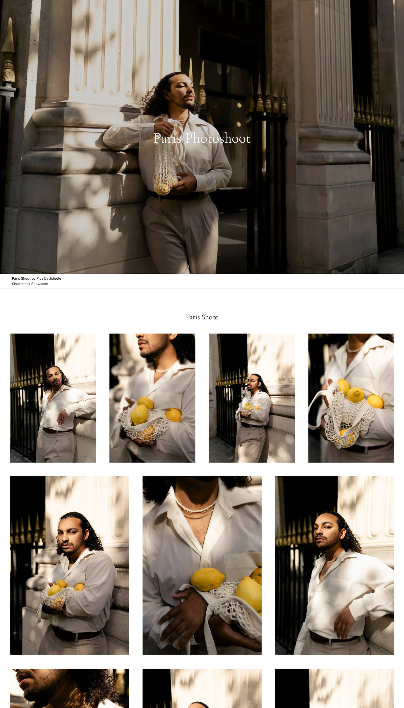 Shootstack showcase by Picsbyjuliette
