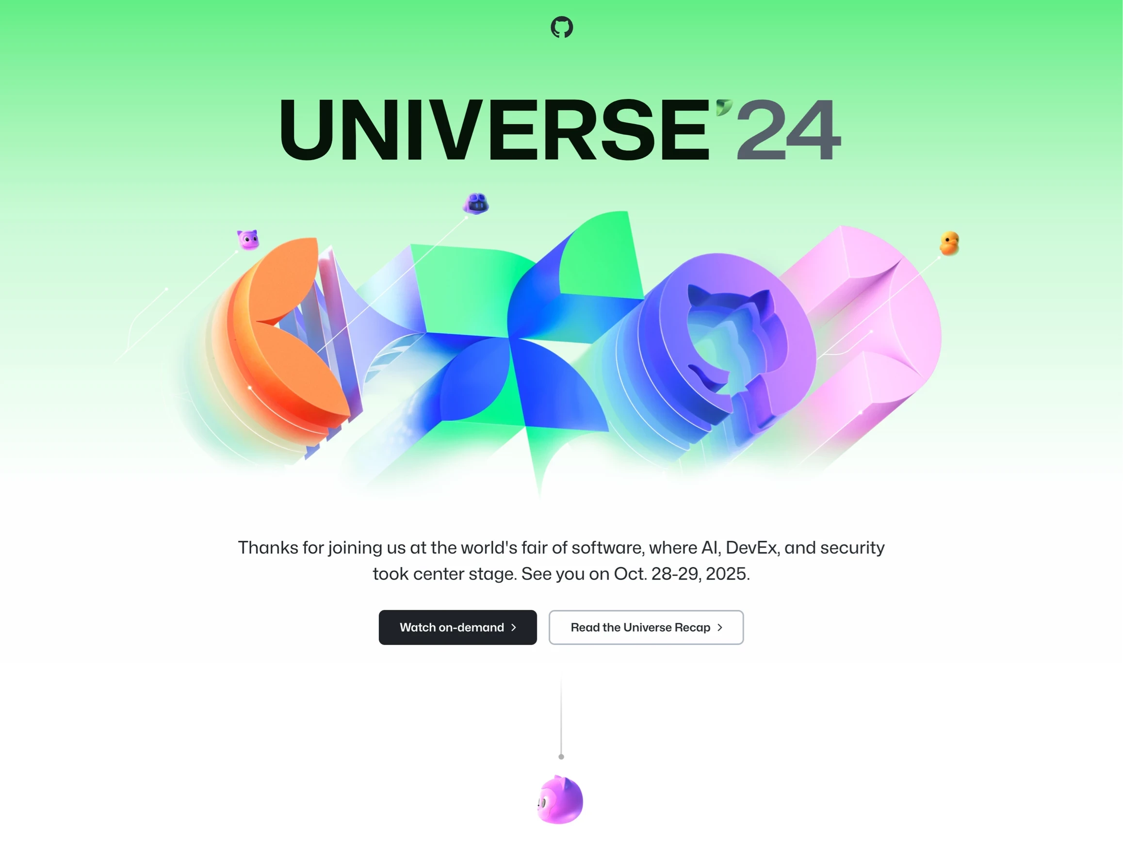 Github Universe 2024