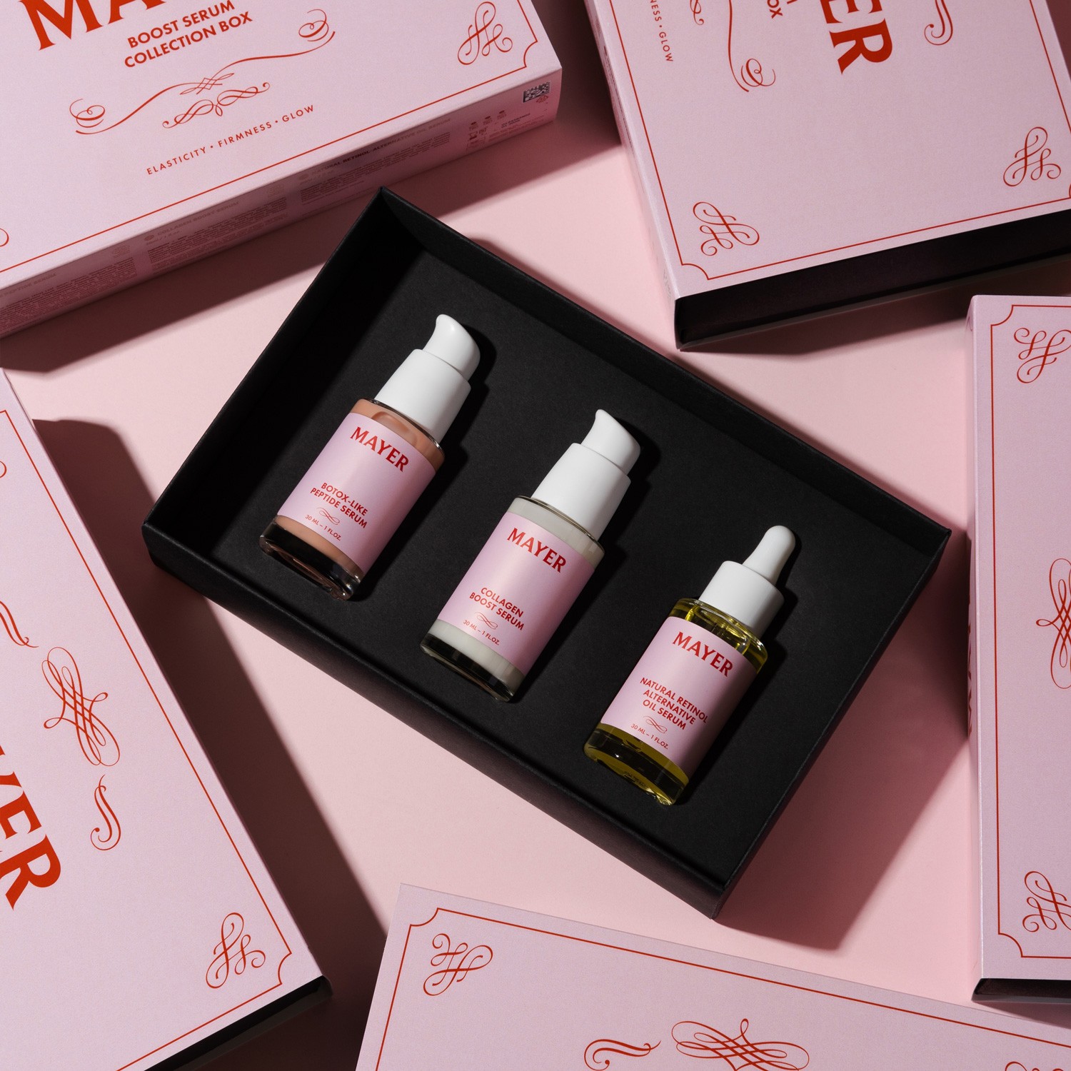 MAYER skincare box photos