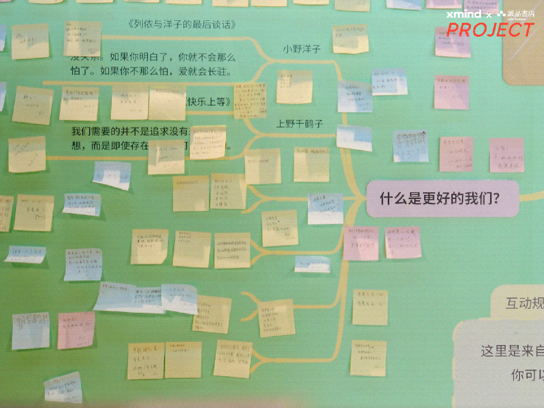 巨幅导图与手册展示