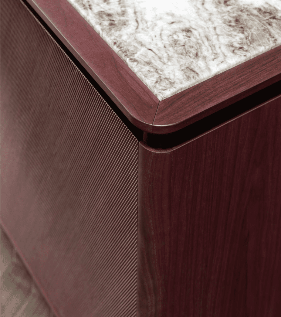 L416M contemporary Italian wooden furniture by Arte Brotto - MateriaVita