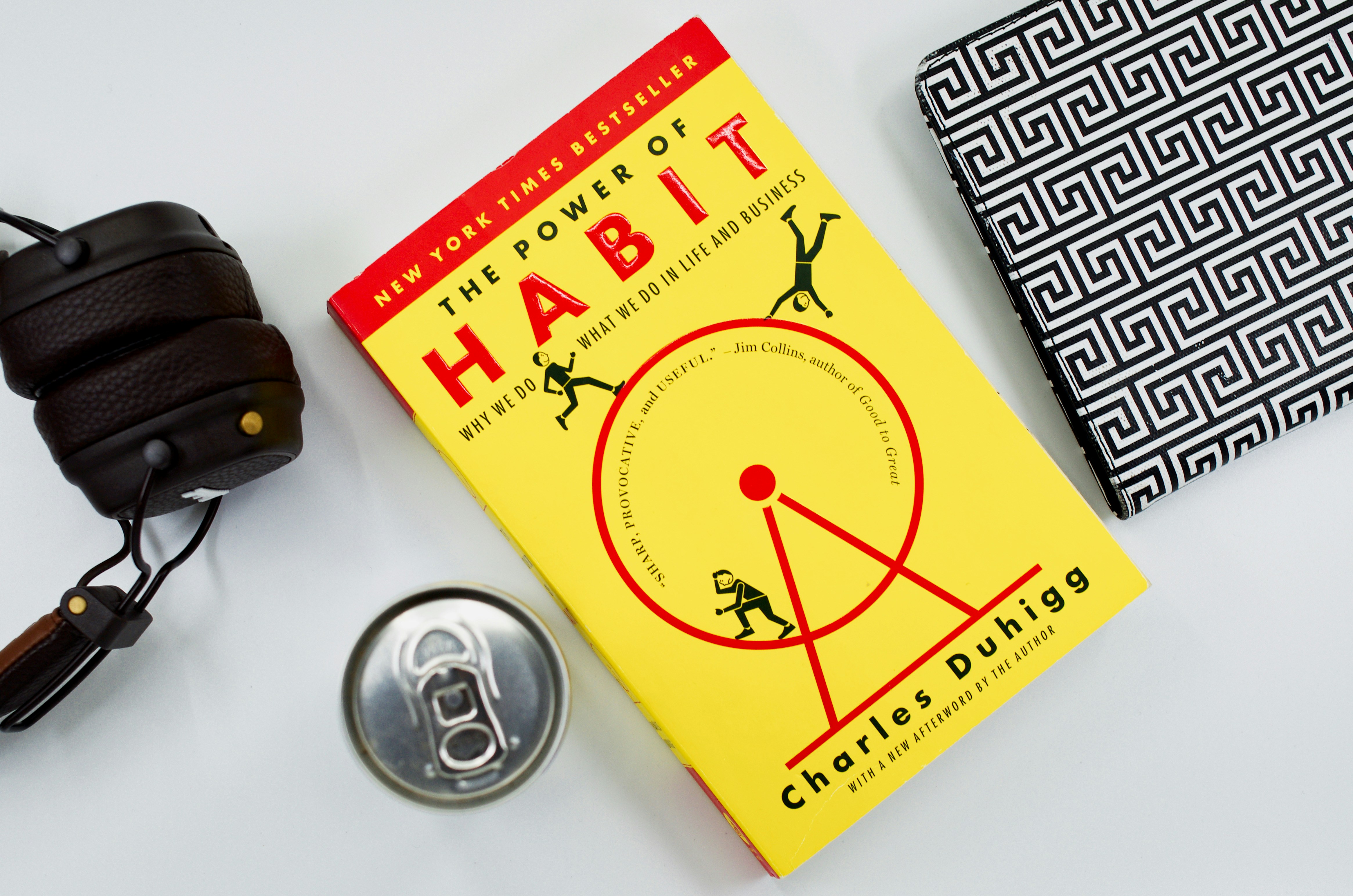 The Power of Habit by Charles Duhigg, the book that introduced the habit loop framework of cue, routine, and reward