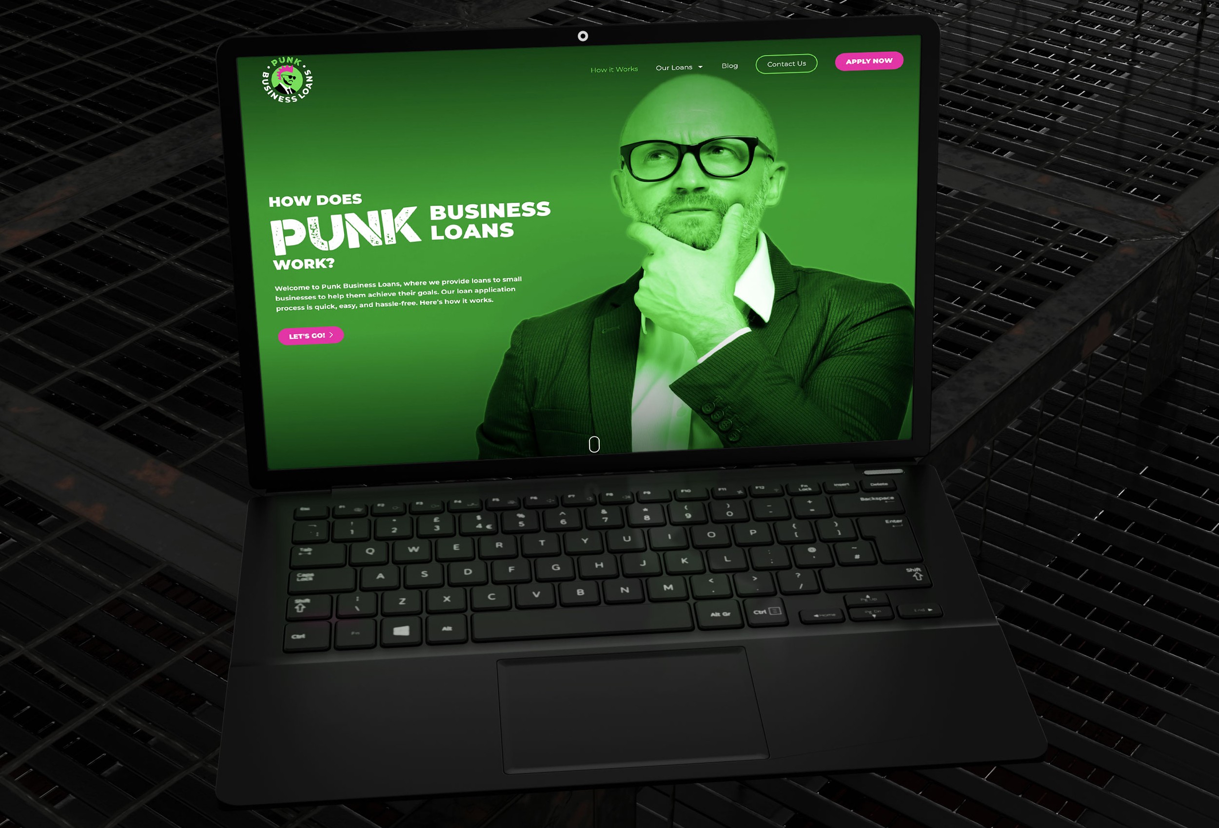 Boardroom Punks Web Design