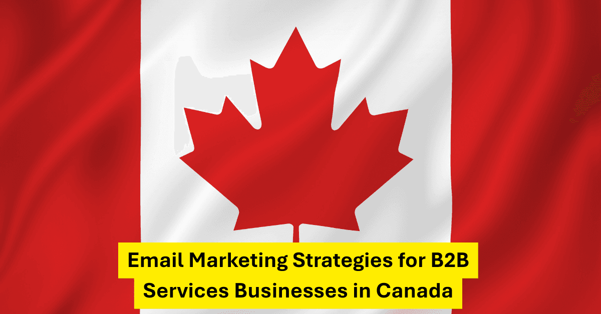 Best Email Marketing Strategies for B2B Services Businesses in Canada