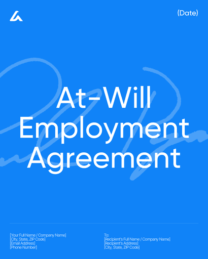 At-Will Employment Agreement