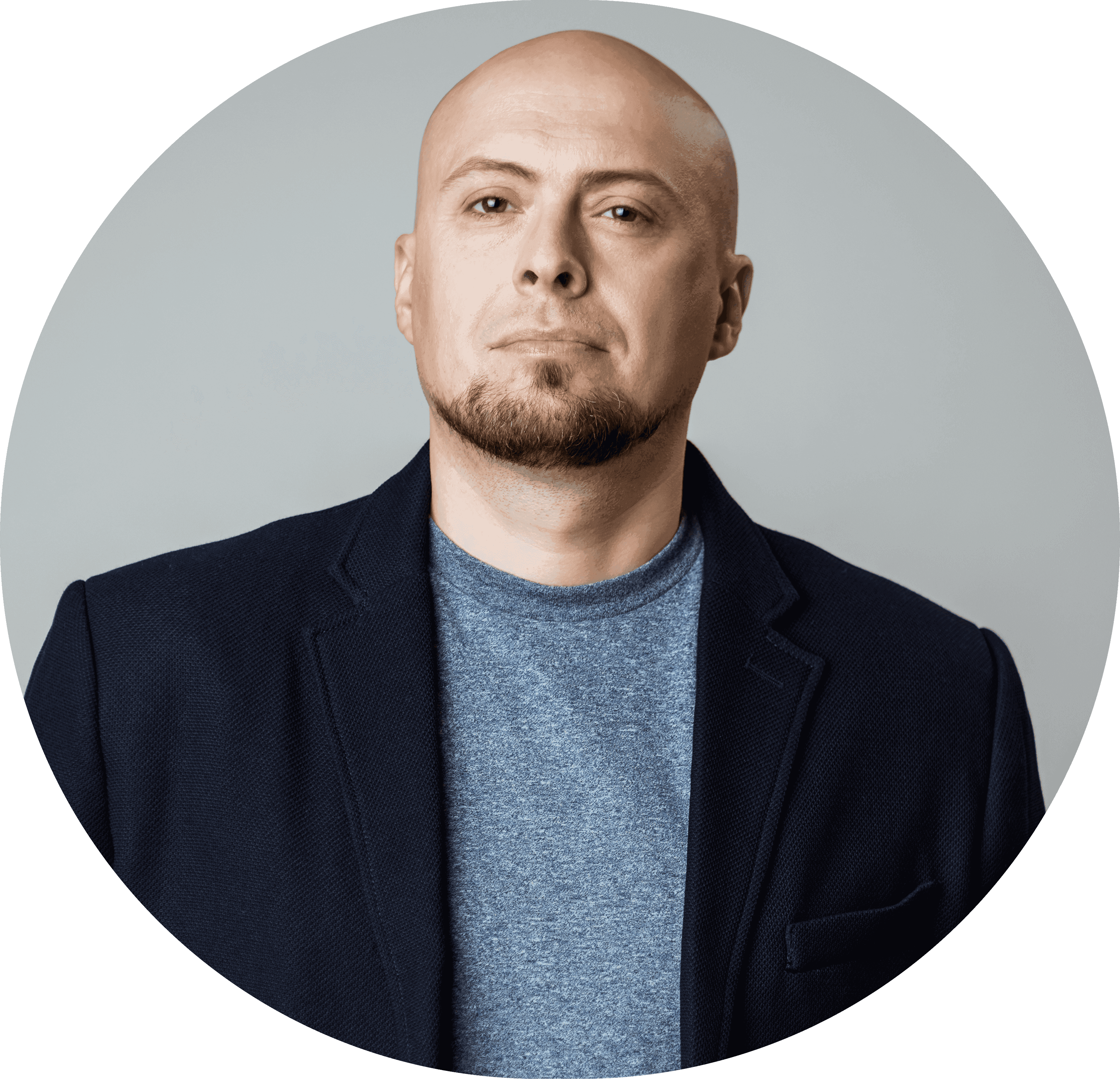 Close-up portrait of a person