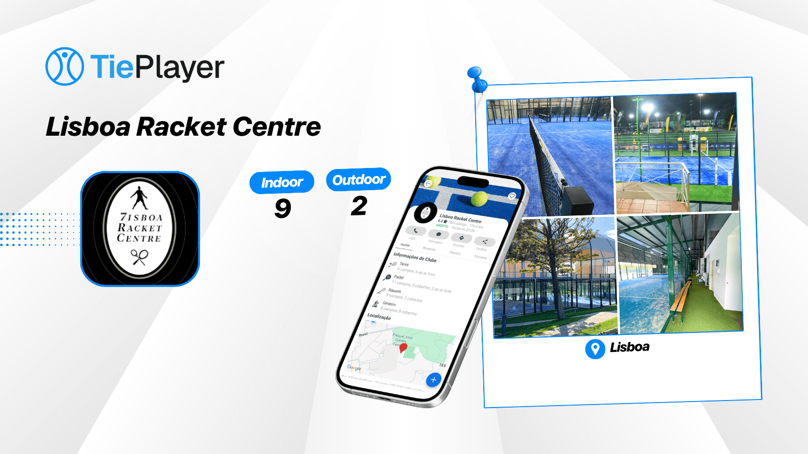 Book a padel court at Lisboa Racket Centre
