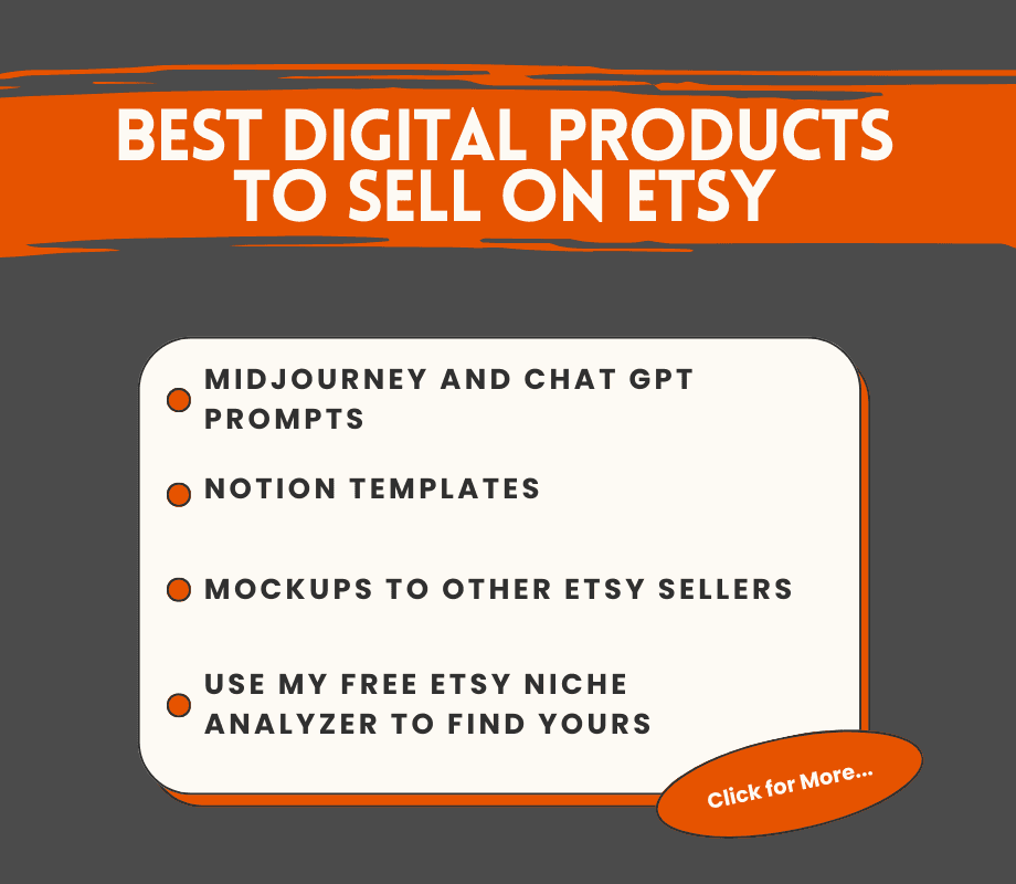 Digital Products to Sell on Etsy Blog