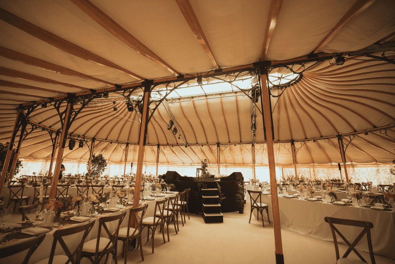 Copper Events hospitality service at a premium event setting