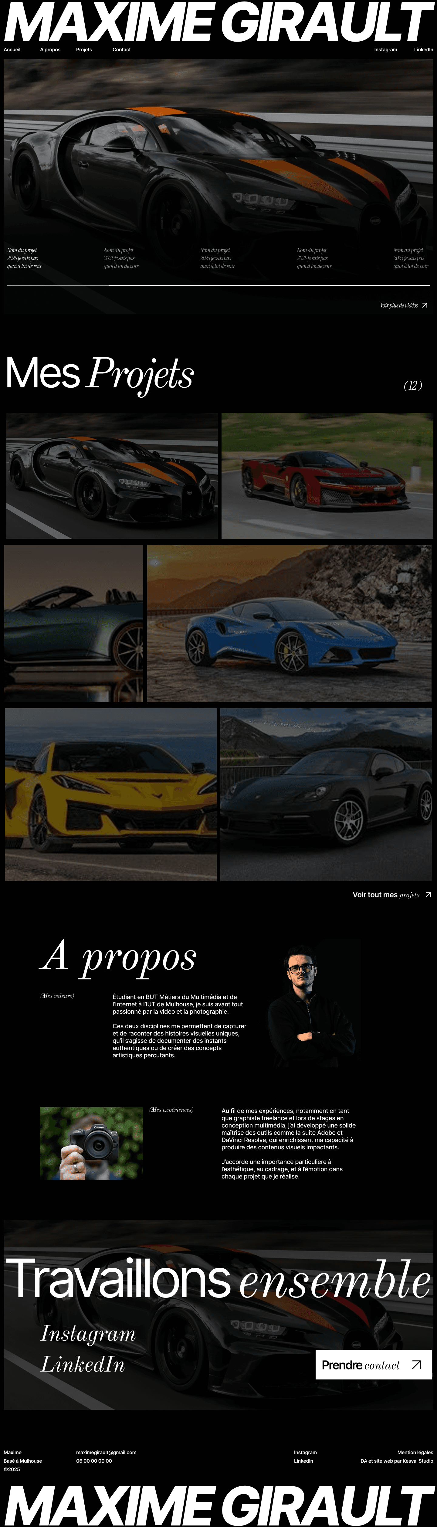 Projet UX/UI et web design moderne réalisé avec Figma, présentant une interface claire, interactive et centrée sur l’expérience utilisateur.