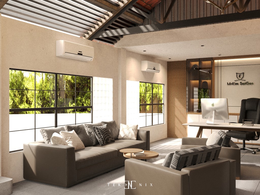 Thi công thiết kế văn phòng