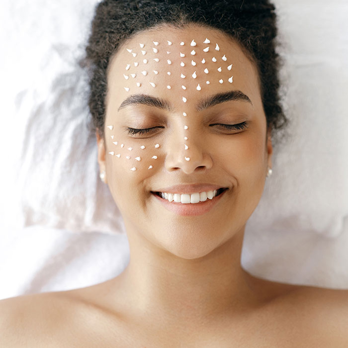 Skincare and beauty concept. 