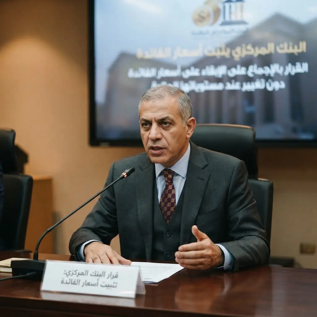 البنك المركزي يثبّت أسعار الفائدة دون تغيير