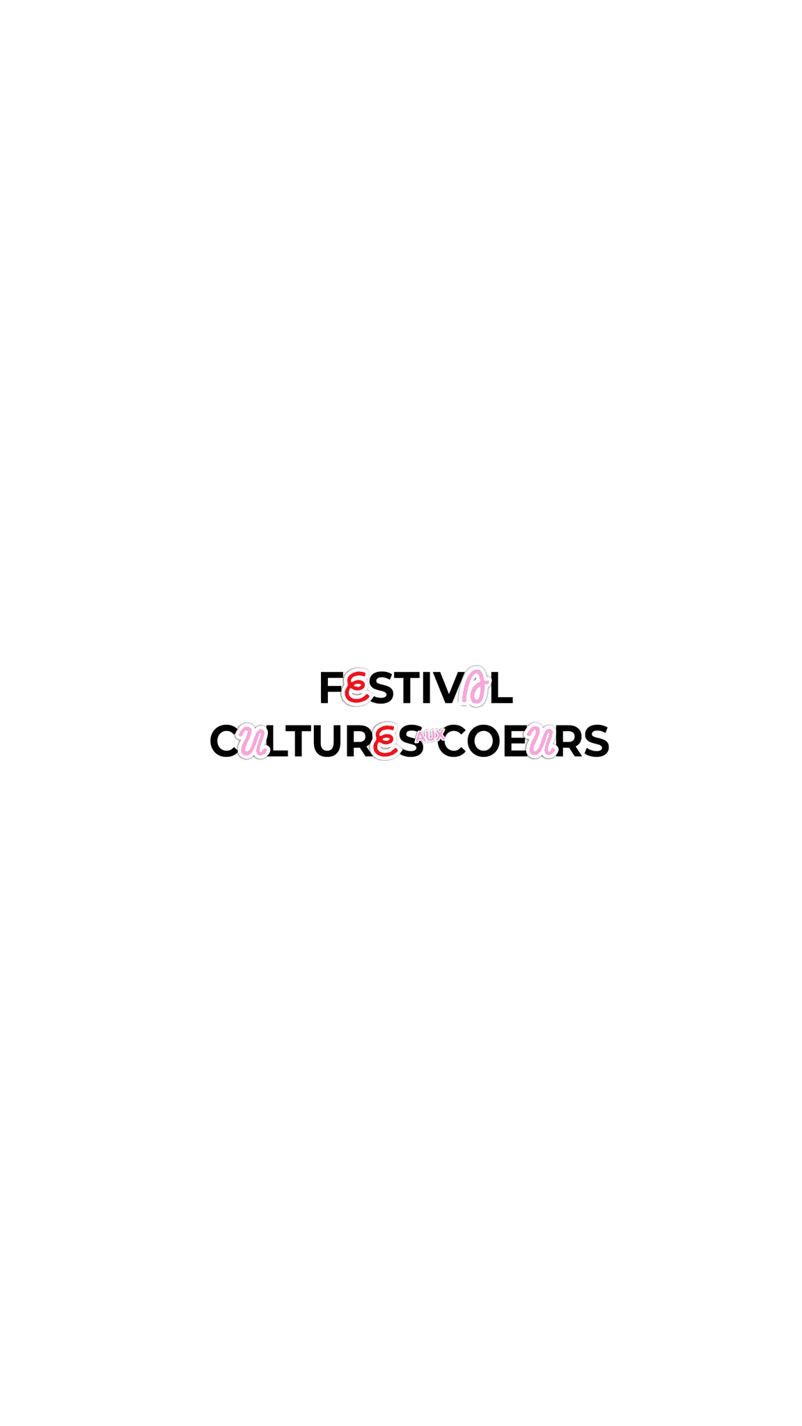 Logo festival cultures aux coeurs