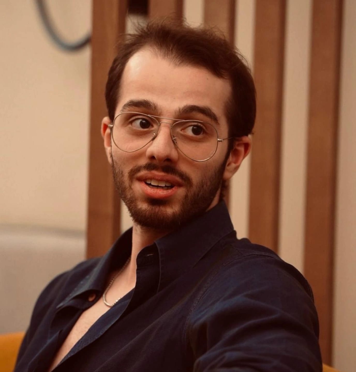 Portrait of portfolio creator