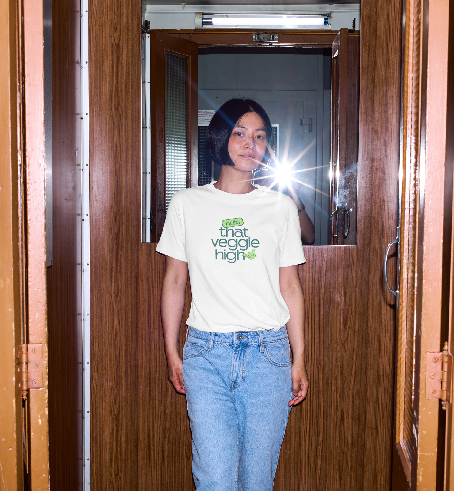 Plant Peddlers tshirt on woman