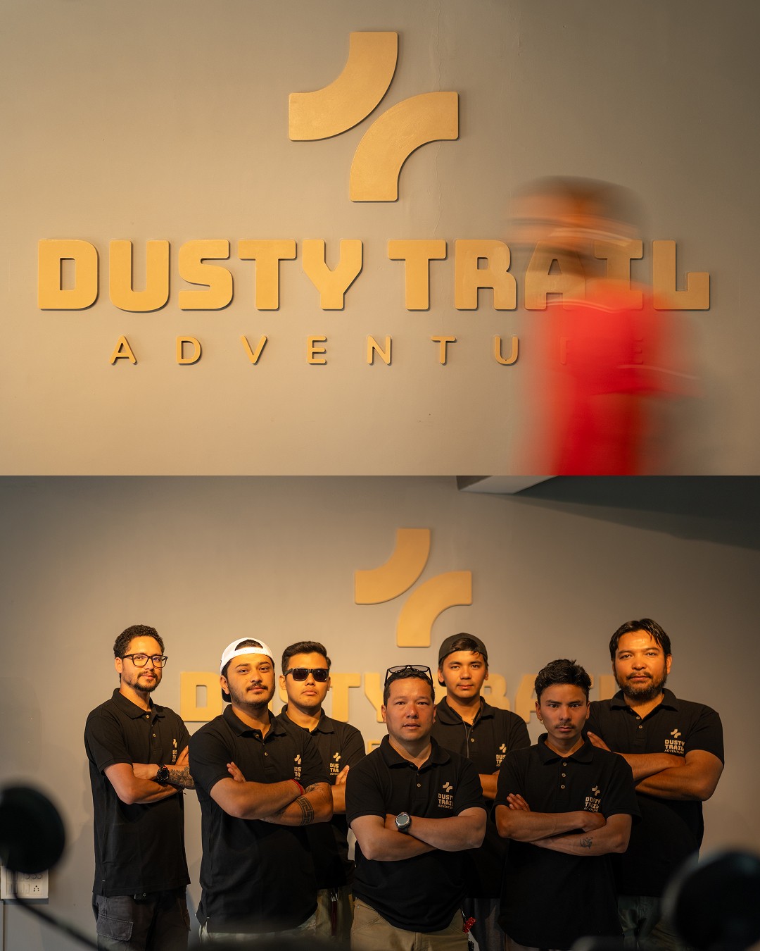 Dusty team group photograph