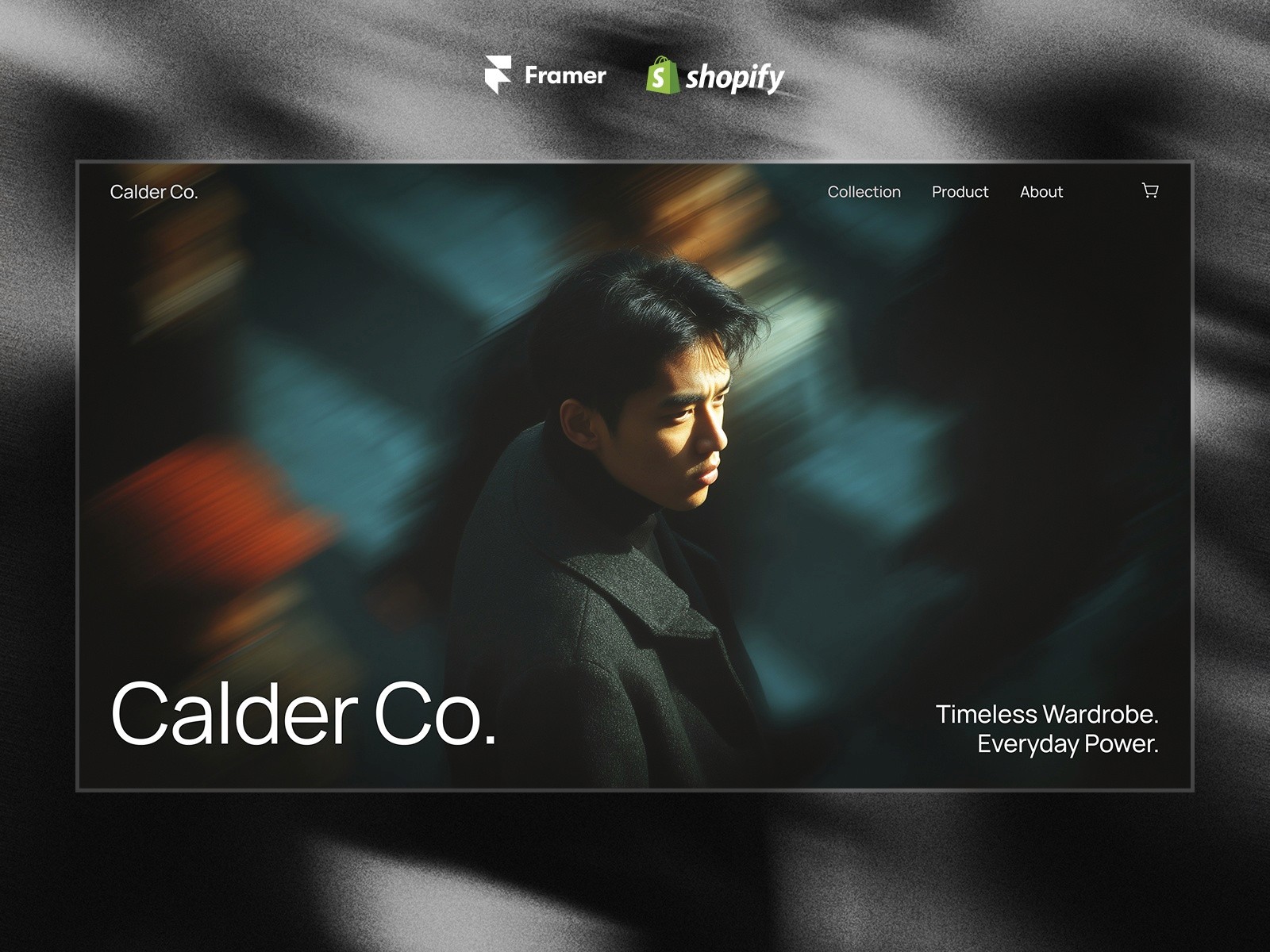 Calder Co. — 极简现代电商网站设计灵感
