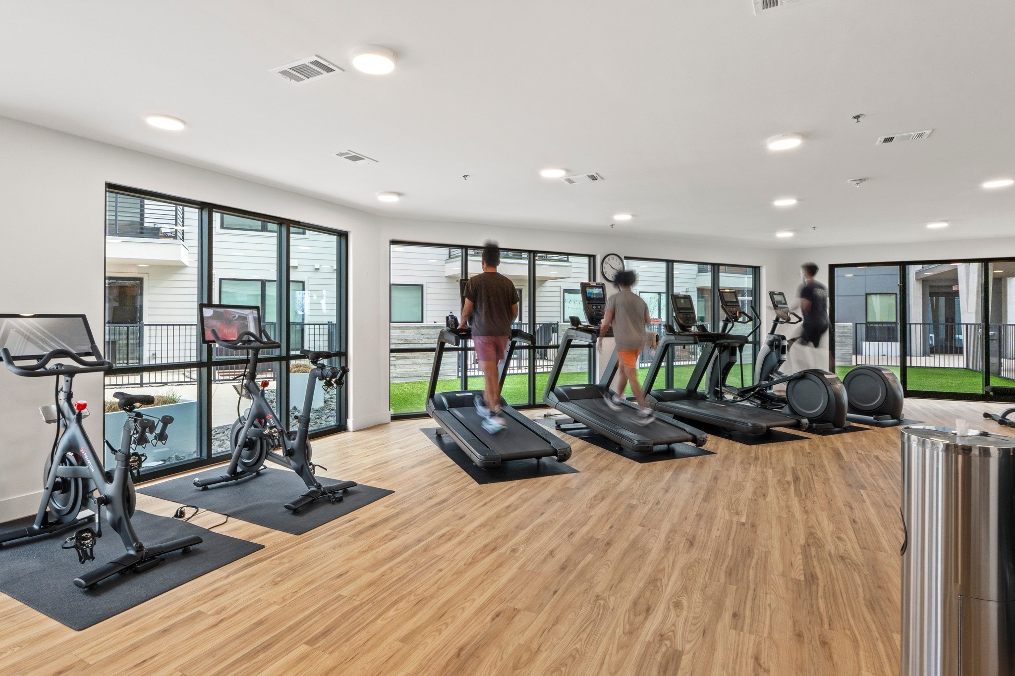 Some condos come with gym access