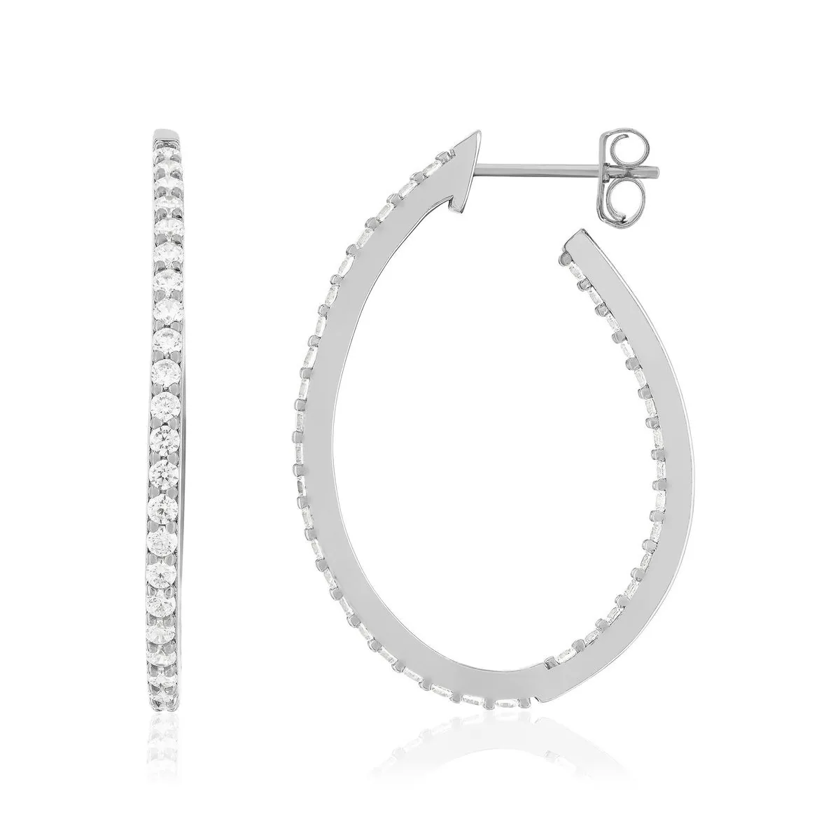 Boucles d'oreilles en argent 925
