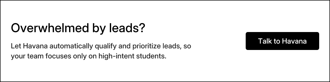 Overwhelmed by leads?