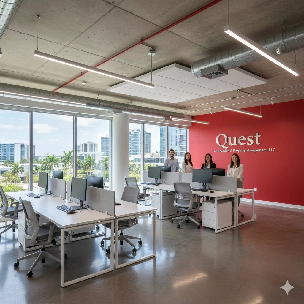 Office space improvements and interior upgrades