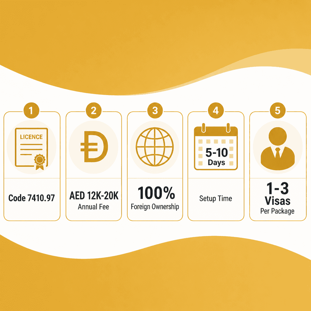 Infographic: Jewellery Designing Business License in Dubai: Cost and Requirements