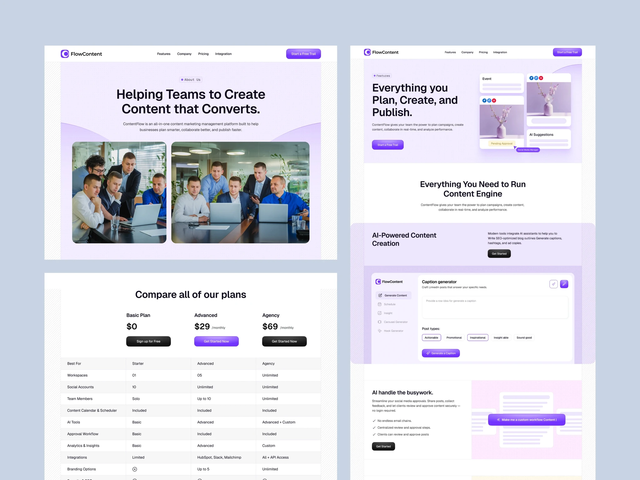 Portfolio & Agency Website Template