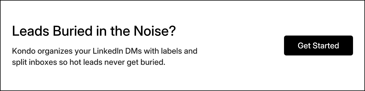 Leads Buried in the Noise?