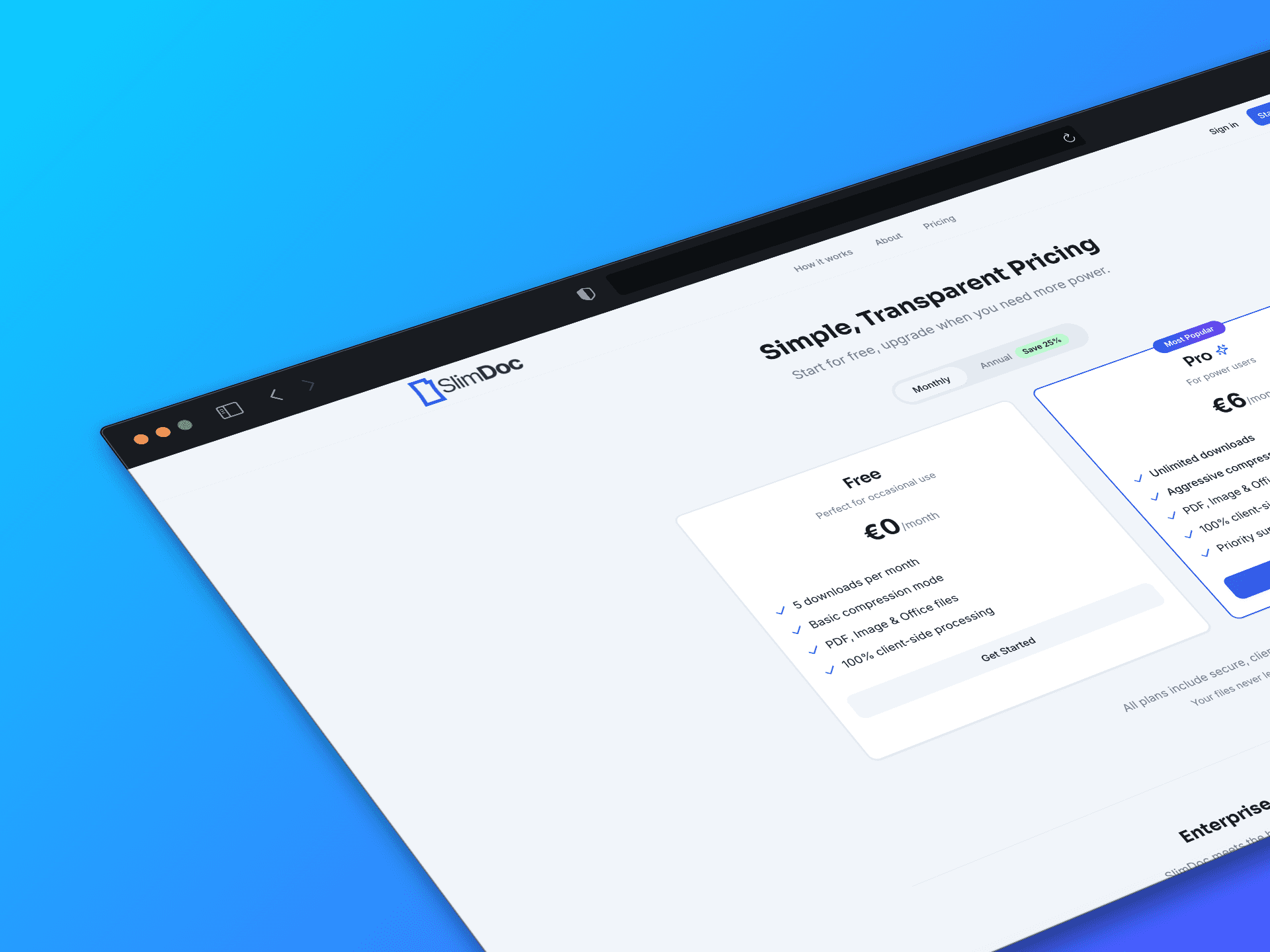 SlimDoc feature detail