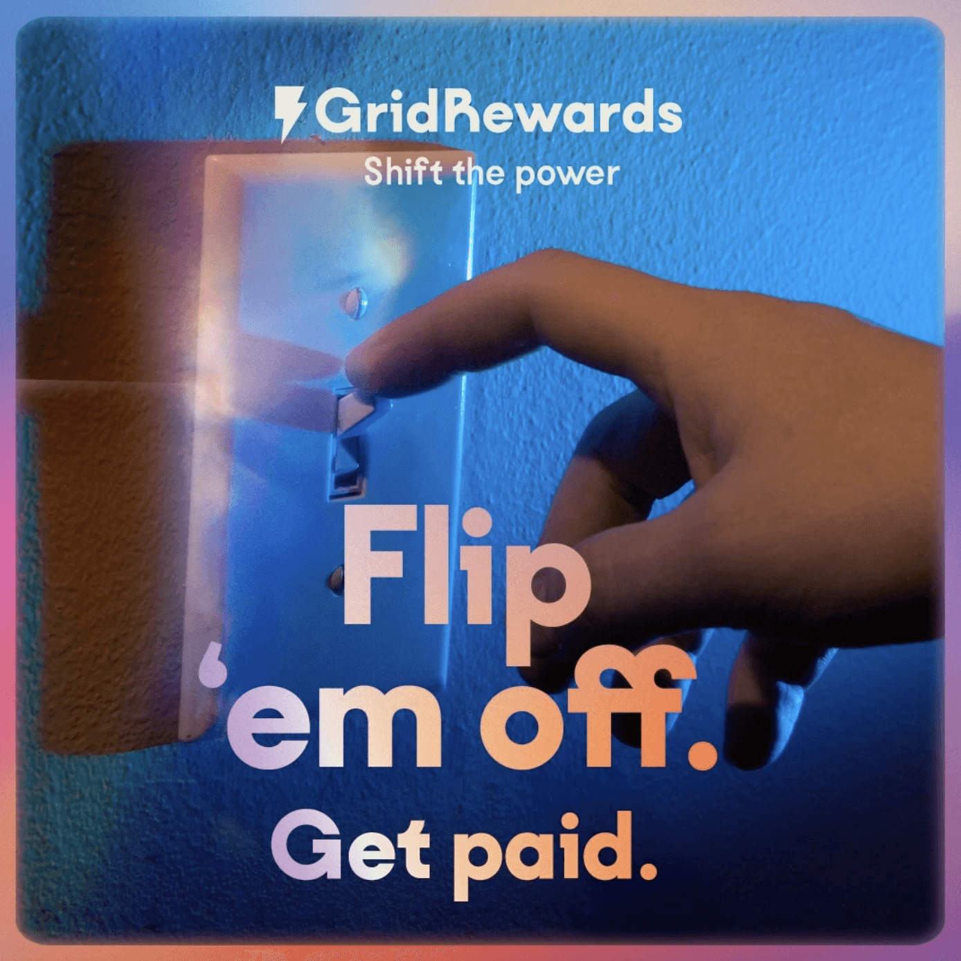 GridRewards — Flip 'em off.