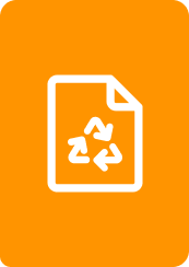 Using recycled paper