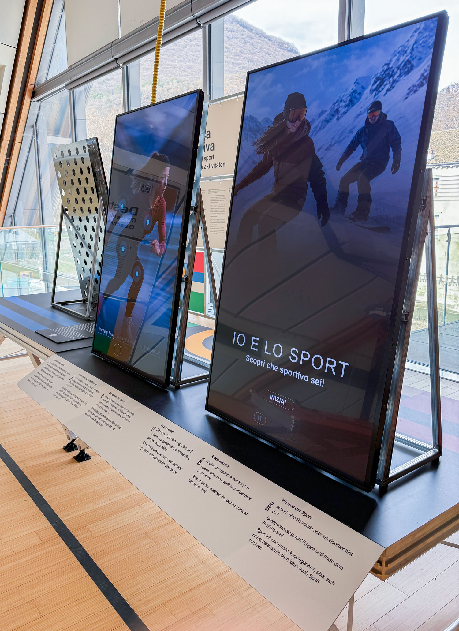 Muse trento - installazioni interattive touch Gotham Studio