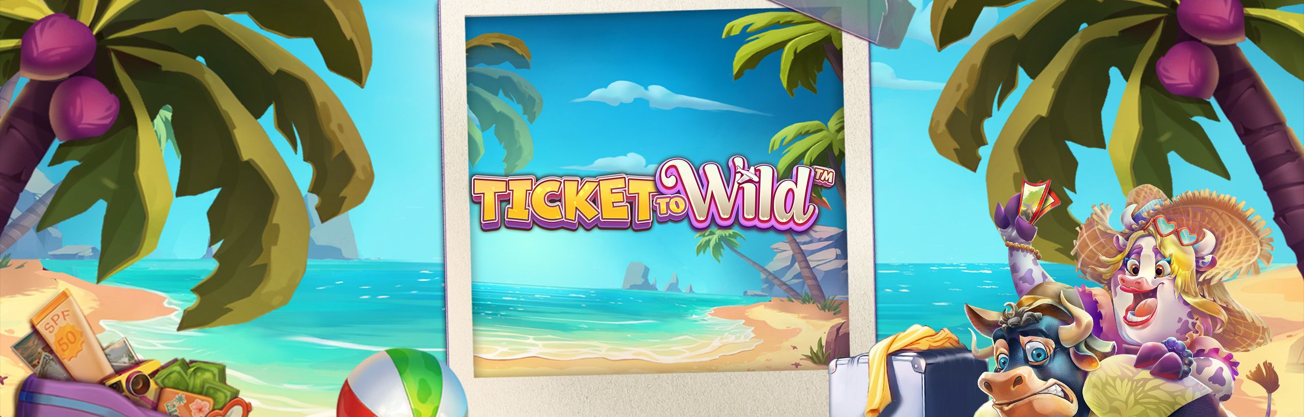 Ticket To Wild - visuel officiel NetEnt