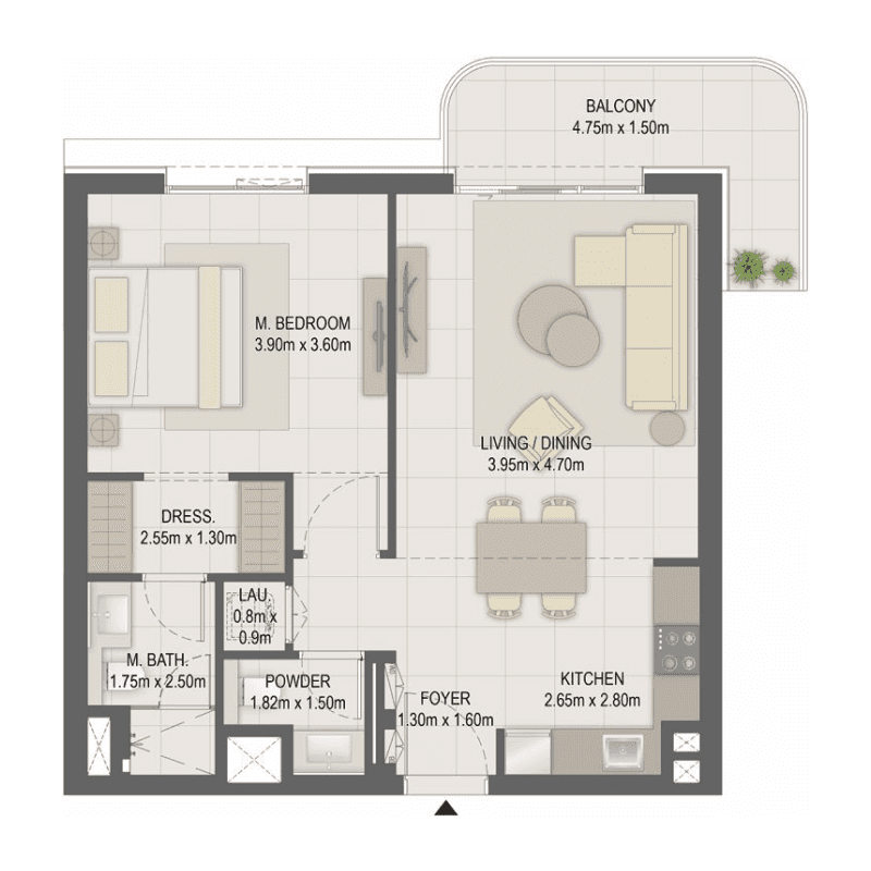 GEM Residences 1-Bedroom