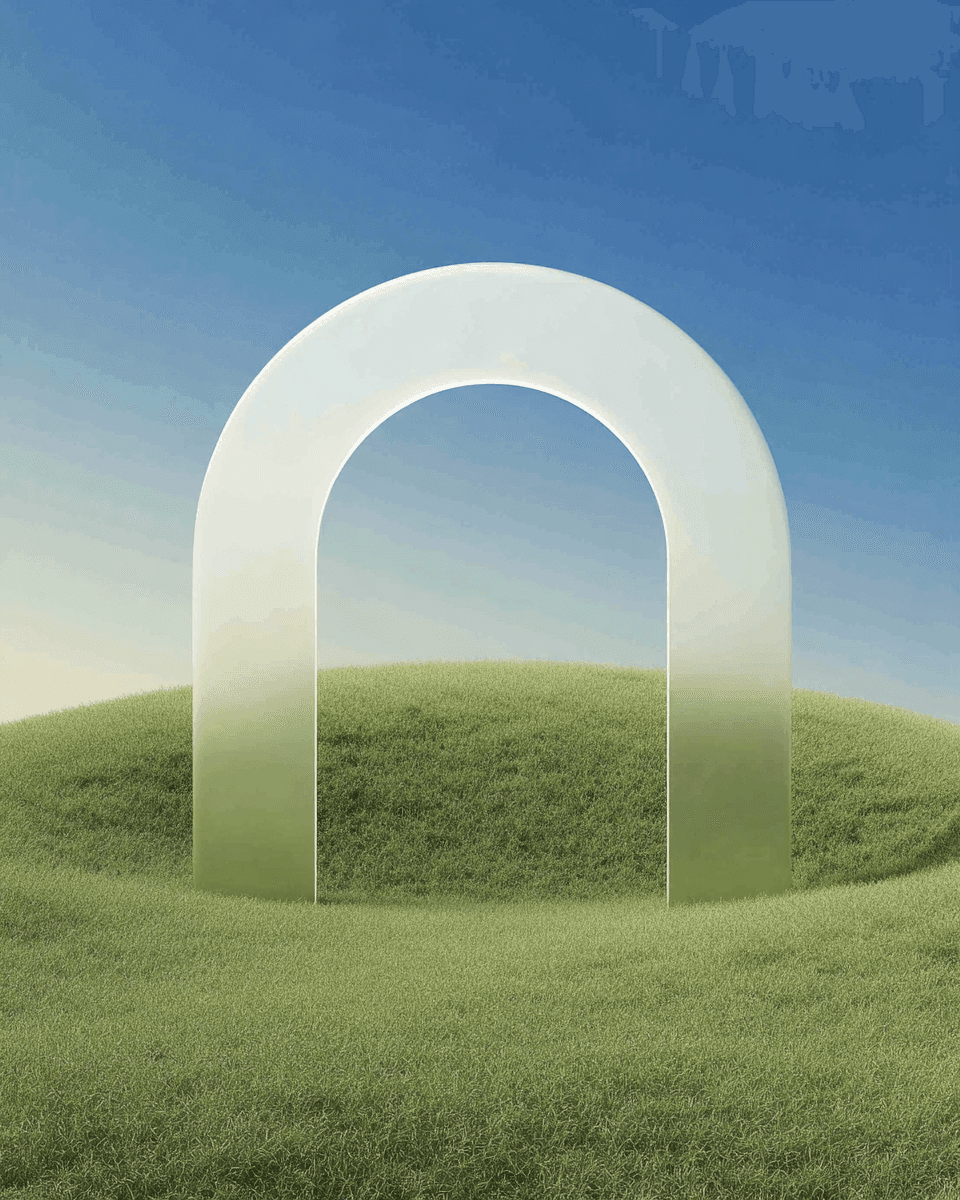 Surreal Arch Landscape