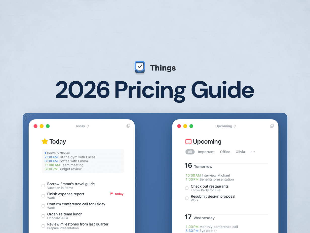 things 3 pricing editorial cover