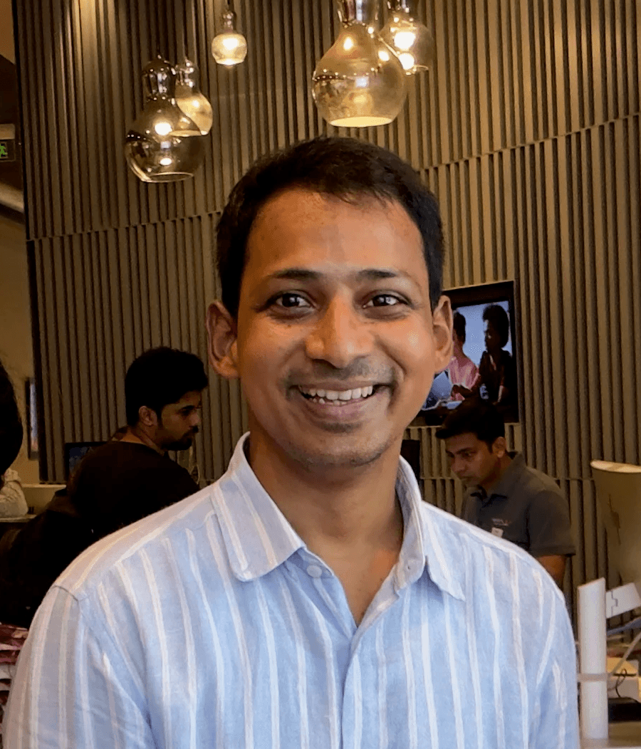 Portrait of Dr. Satish Kumar, Co-Founder and Industry Advisor at Oliya.tech.