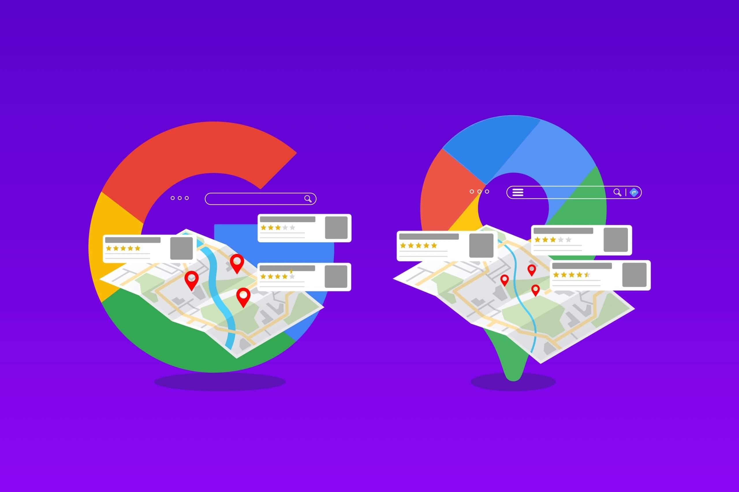 The Local Finder vs. Google Maps: How Different Are They?