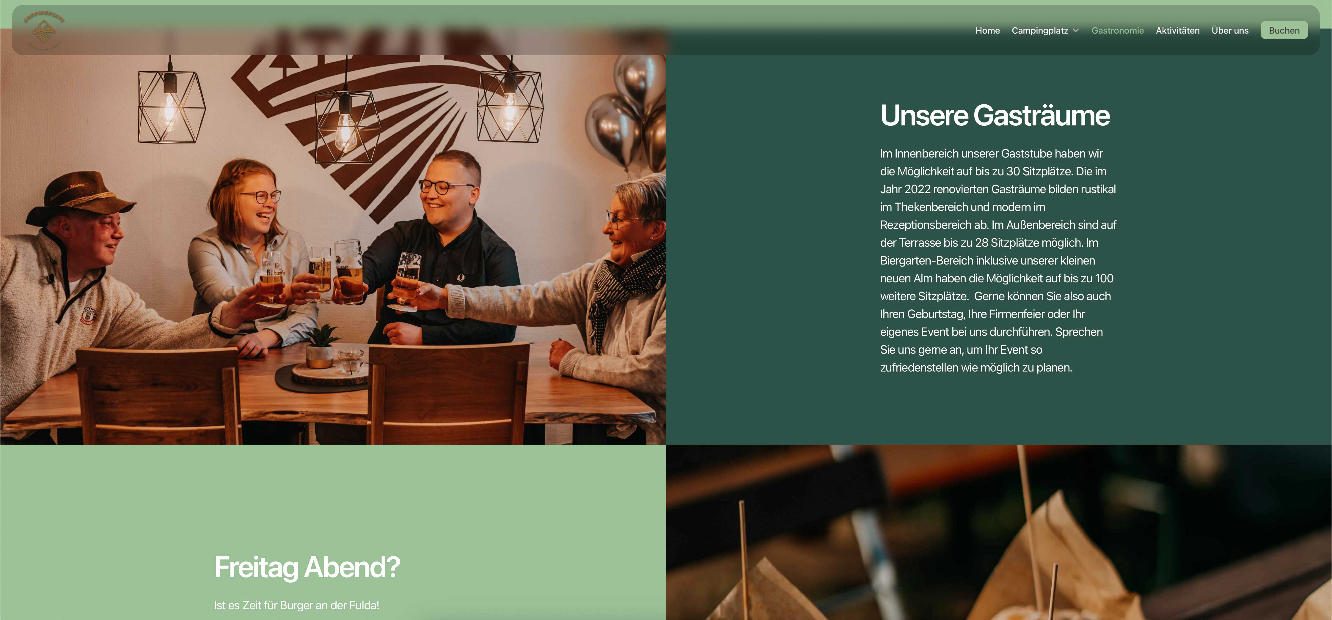 Gastronomie Campingplatz