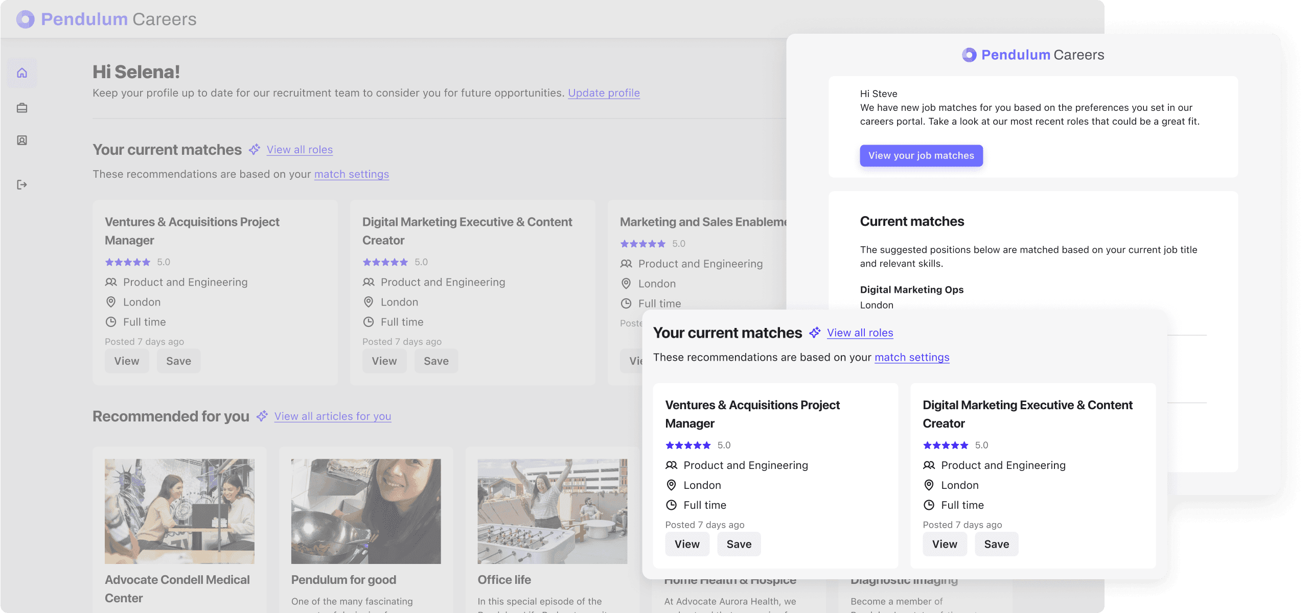 careers site experience