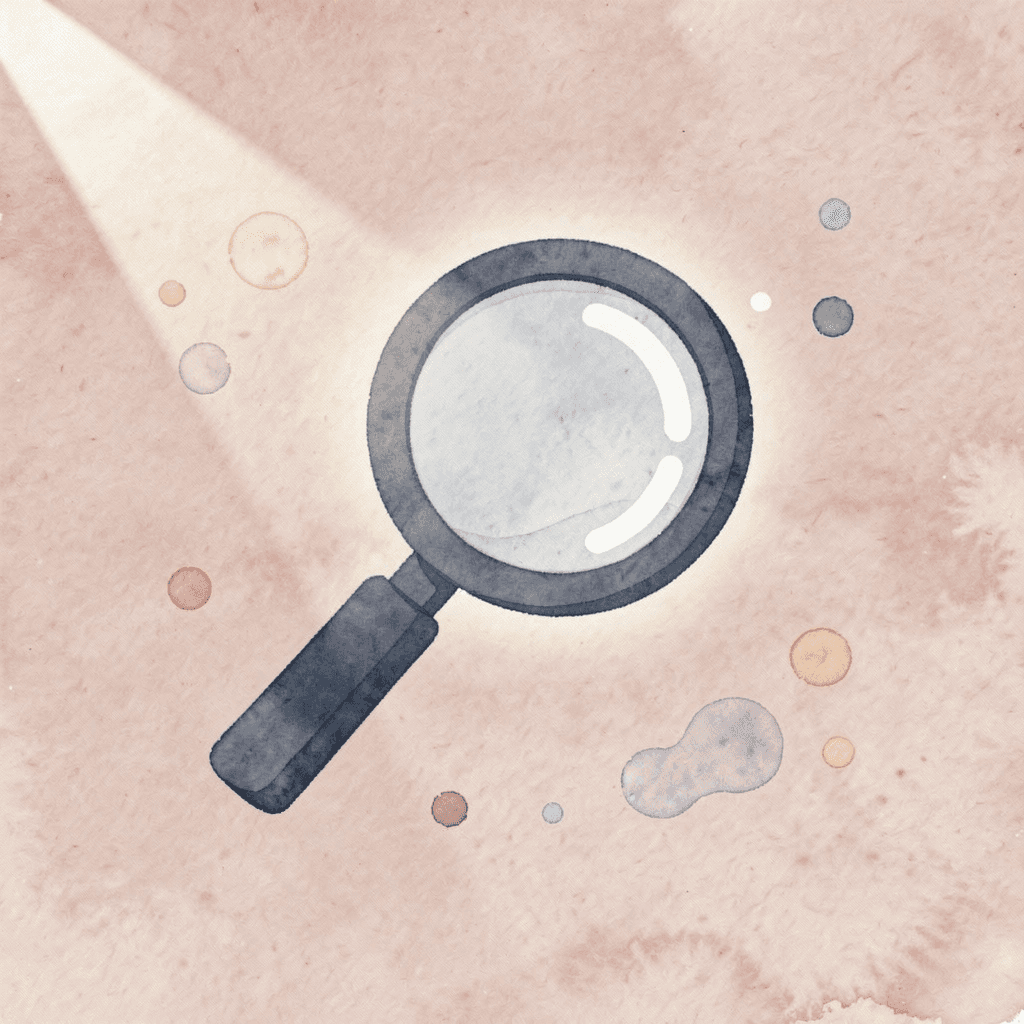 Magnifying glass icon representing the search for language learning alternatives