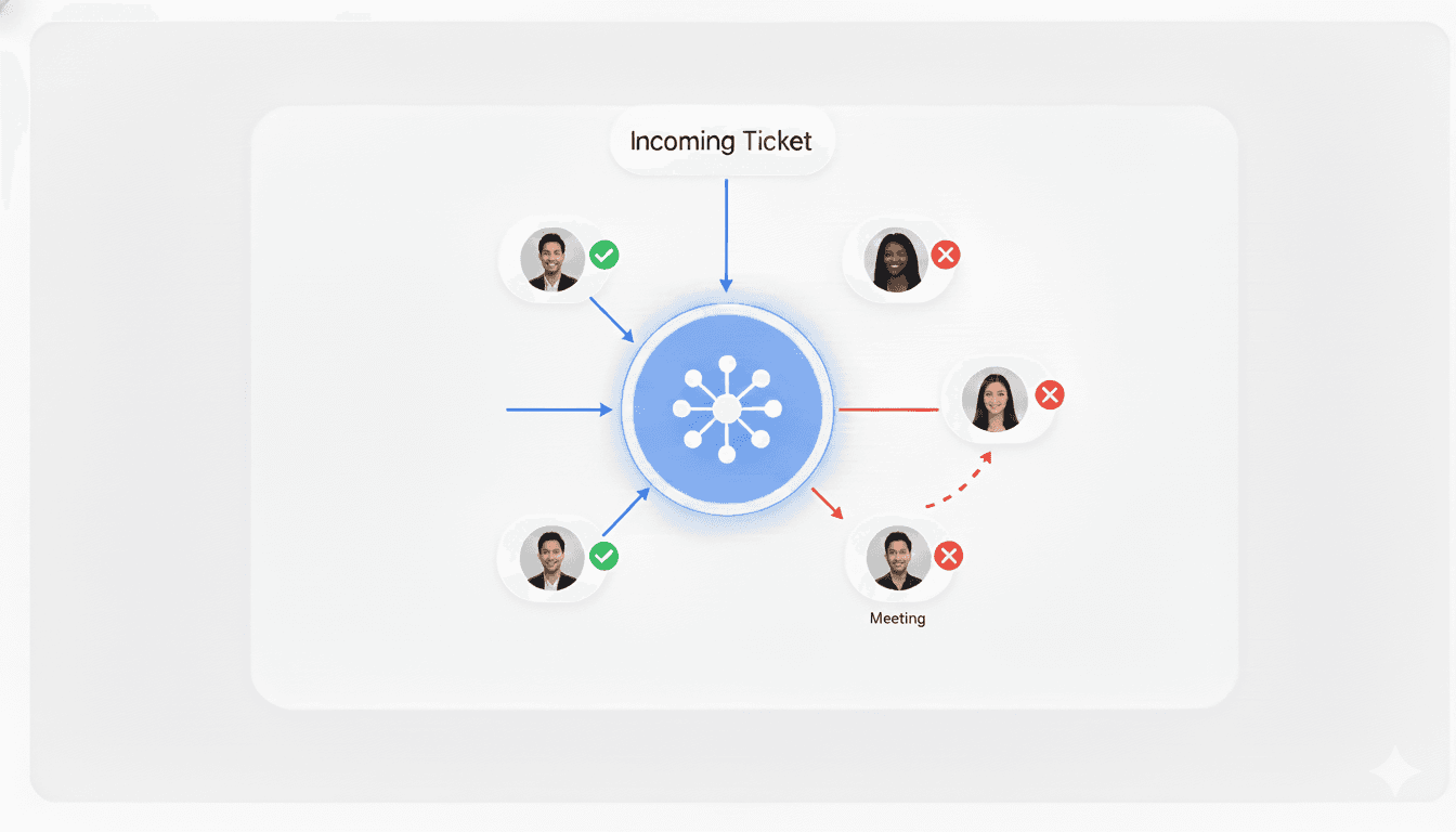 Visualistation of dispatching engine