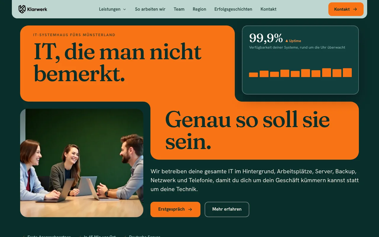 Vorschau der Beispielseite Klarwerk
