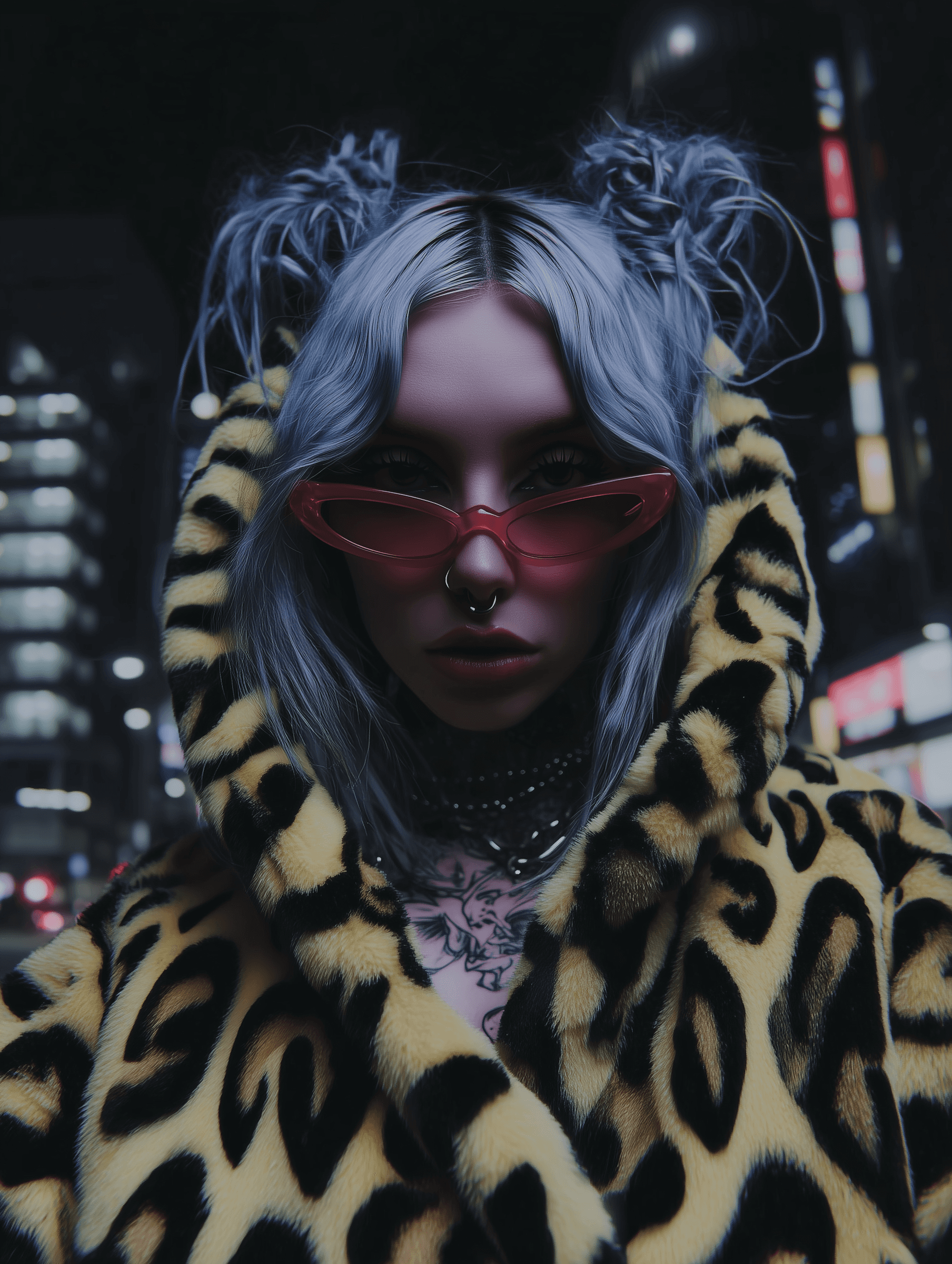 Neon Edge: Futuristic Cyberpunk